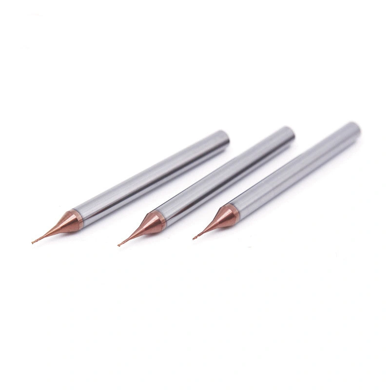 HRC55 2 Flutes Micro Square End Mill Carbide Micro-Diameter End Mills CNC Machining Stainless Steel Parts CNC Service