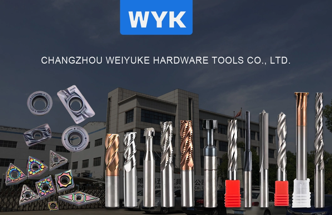 Wyk Solid Carbide Corner Rounding Cutters Chamfering Milling Cutter Peripheral Milling Cutter CNC Freze Carbide Cutters Milling Tool Inner R Milling Cutter