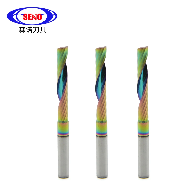 Carbide - Solid Carbide Single Flute Dlc Coating for Aluminium Door and Coating End Mill/End Mill Carbide