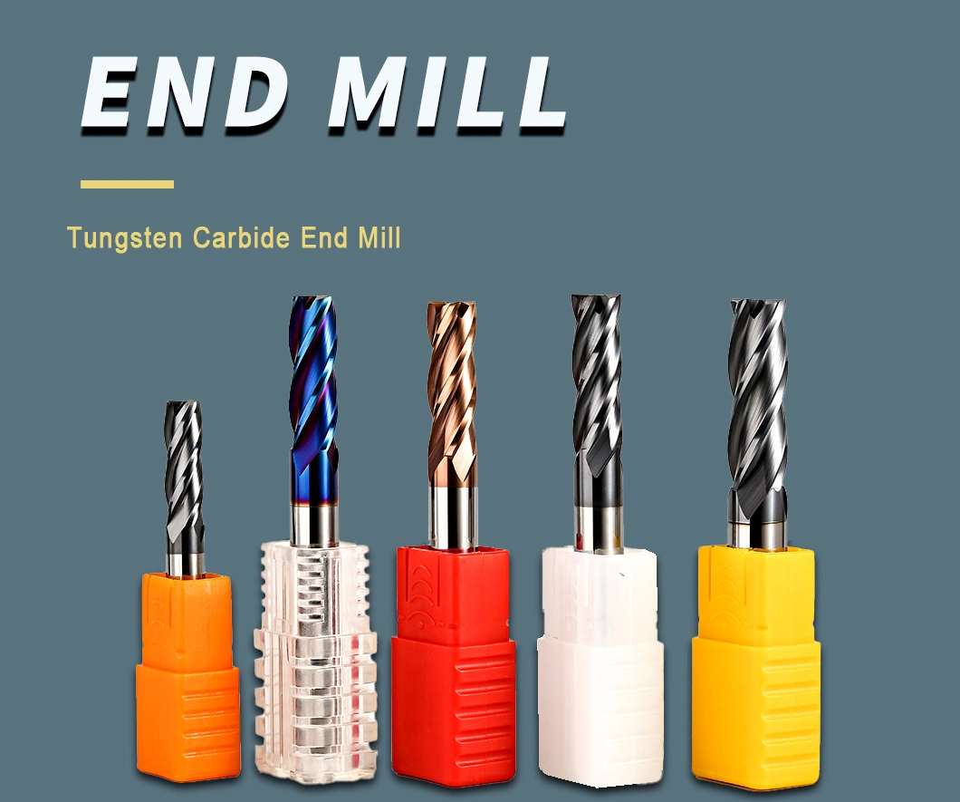 HRC55 High Quality Carbide Long Neck Square End Mills