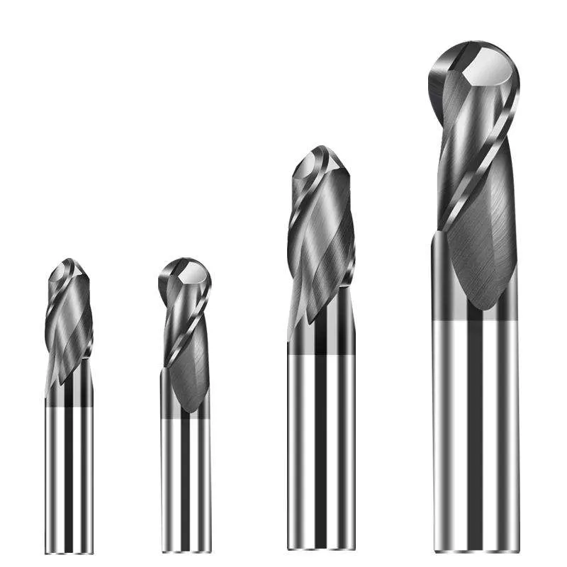 CNC Machines Tools Carbide Single Flute Spiral End Mill for Milling Cutter