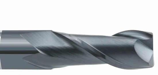 Bfl 솔리드 초경 스퀘어 엔드 밀(2/4 플루트 포함), 경화강용 티신 코팅 플랫 엔드 밀